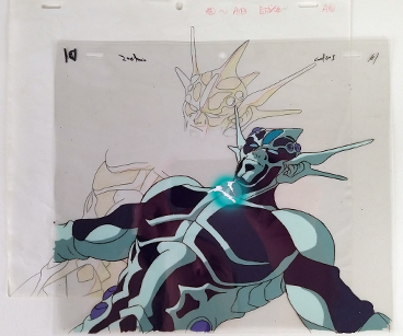 Broiz Zoaform from Guyver, production cel and drawing $35.00