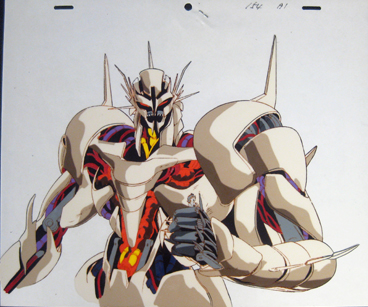 Broiz Zoaform from Guyver, production cel and drawing $35.00