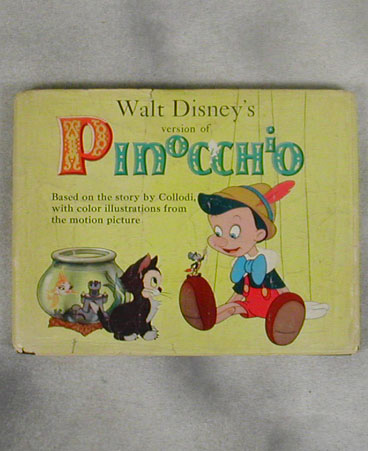 Pinocchio with dust jacket $245.00