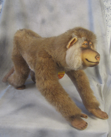 0079/05 1978 Steiff Studio Pavian Baboon standing. Like new with all tags $750.00