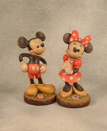 656106 Anri 6" Mickey and Minnie Mouse Classic