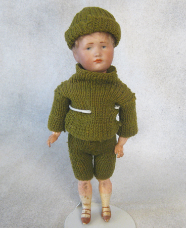 Kämmer & Reinhardt 8" boy #114 in original crochet outfit $450.00