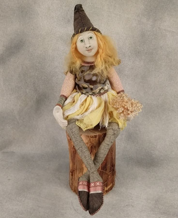 Uta Brauser's Harlequin marionette $550.00