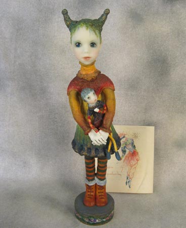 Beate Schult's one of a kind Cernit doll $990.00