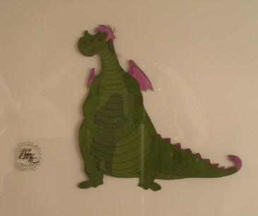 Full figure cel of Elliot from Pete's Dragon
