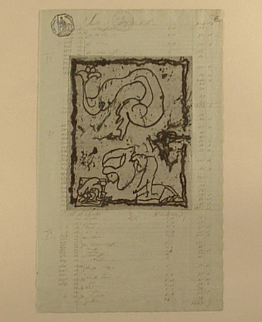 Pierre Alechinsky engraving 1