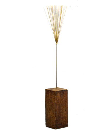 'Golden Dandelion' sculpture by Harry Bertoia