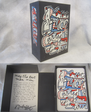 Screenprinted cards in box
