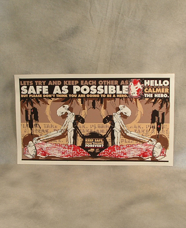 Mark Price silkscreen 'Keep Safe'