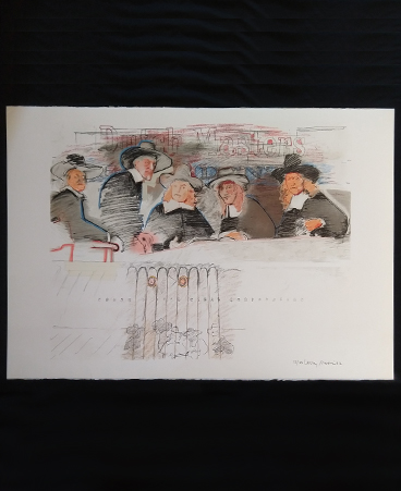 Larry Rivers 'Dutch Masters' color litho