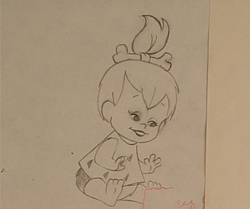 Pebbles drawing