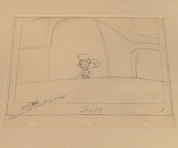 Jerry's nephew Nibbles drawing