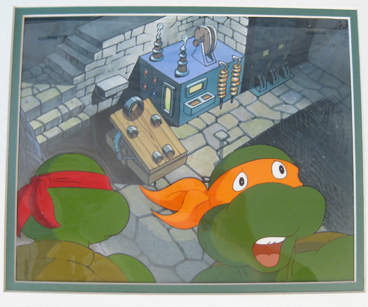 Raphael and Michelangelo cel