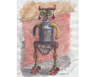 Iron Giant watercolor