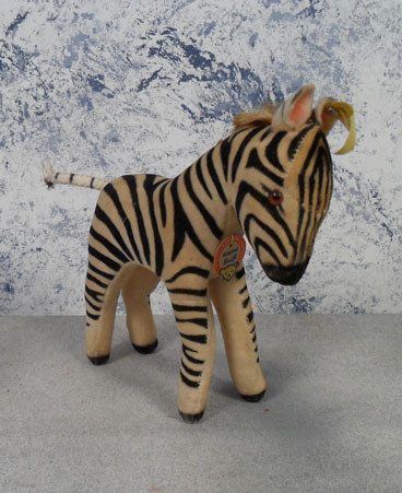 1951-58 velvet zebra with tags