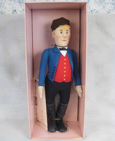 Felt farmer/peasant man doll'