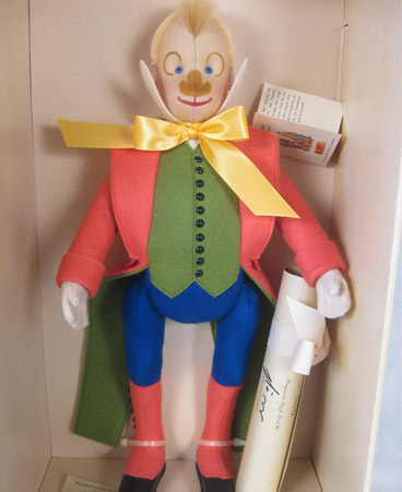 Felt Noso clown doll