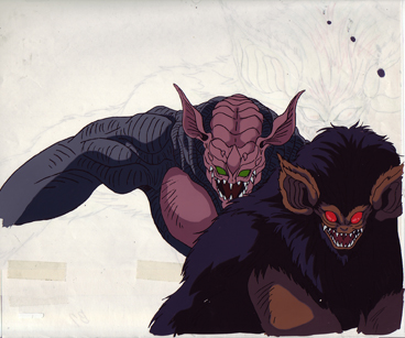 Ramotith and another production cel and drawing from Guyver $35.00
