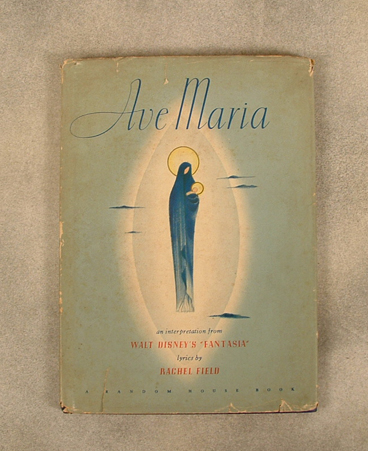 1940 Ave Maria from Random House and Walt Disney Productions, hard cover with jacket $90.00
