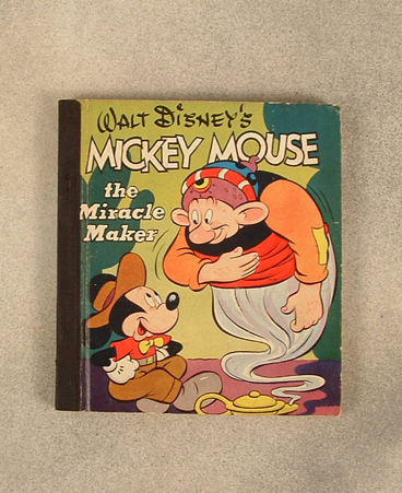 1948 Mickey Mouse the Miracle Maker from Whitman Publishing and Walt Disney Productions, board cover $60.00