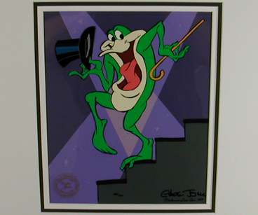 Michigan J Frog 1989, 11.5" x 10" Limited Edition #433/750 signed Chuck Jones, matted $700.00