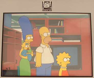Simpsons production cel. $510.00