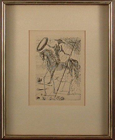 Salvadore Dali's "Don Quixote" $95.00