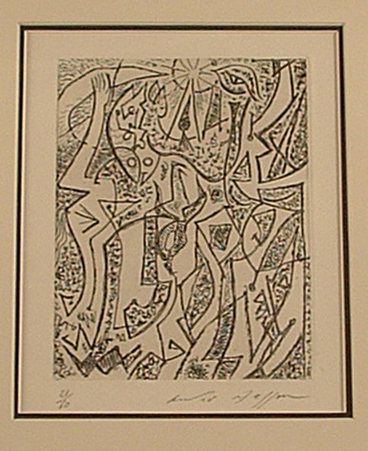 Andre Masson Engraving $1200.00