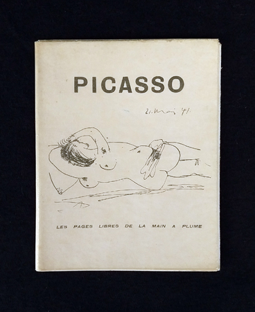 Pablo Picasso illustrated book edition of 250 with 5 images and original cover $125.00