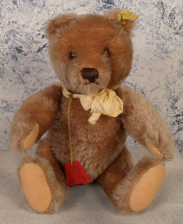 1951-58 5328,2 Steiff FAO Swartz Original Teddy, carmel, no chest tag. $165.00