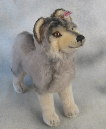 2003 Steiff Gray Wolf Last Frontier Animal NA Exclusive 666995 $.00