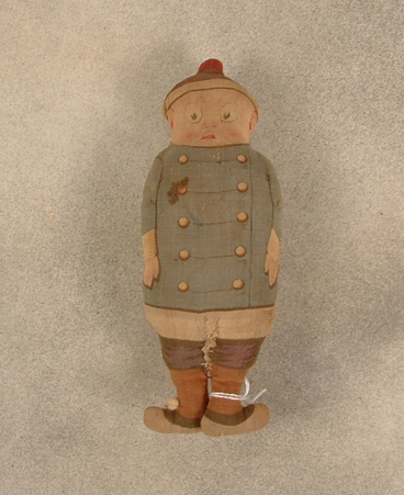 8" Chinaman 1890s Brownie cloth doll $85.00