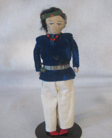 7.5" Navajo doll, 1970s