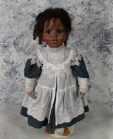 Columbine (#8) hand made doll by Jan Galperin the Franklin Mint designer. She only made about 25 dolls by hand and then stopped. $600.00