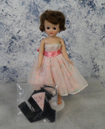 Ginny Short hair early Jill in gown with original leotard & scarf. $110.00