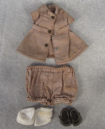 Ginny's 1955 Brownie Camp outfit. $20.00