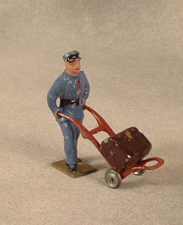 Baggage handler with cart $24.00
