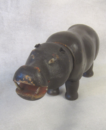 Schoenhut Painted Eyed Hippo all original. $350.00