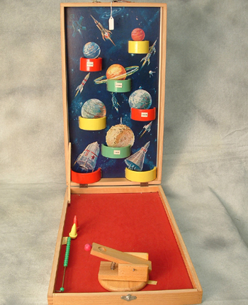 Wooden Space ball shooting game $135