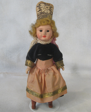 SFBJ 46 French Regional, Papier Mache head and Compo Body
