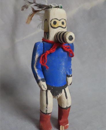 9 inch Sipikine Katsina Zuni Warrior