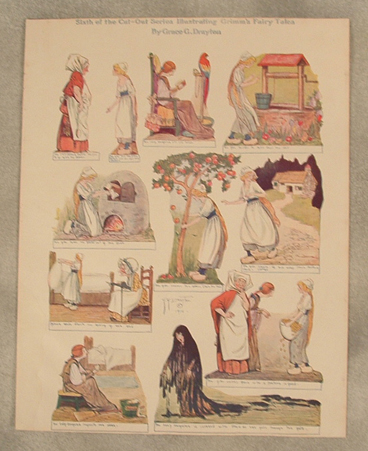 Grace Drayton's Grimm's fairy tale cut-outs