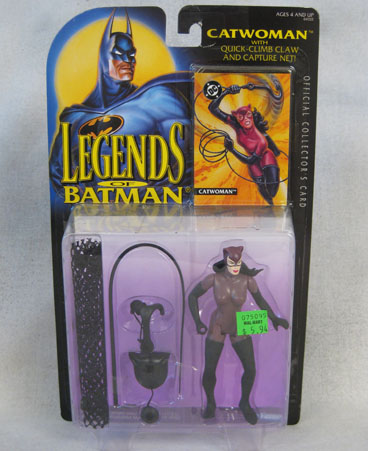 Legends of Batman Catwoman action figure with accessories