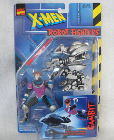 Robot Fighters Gambit action figure with accessories